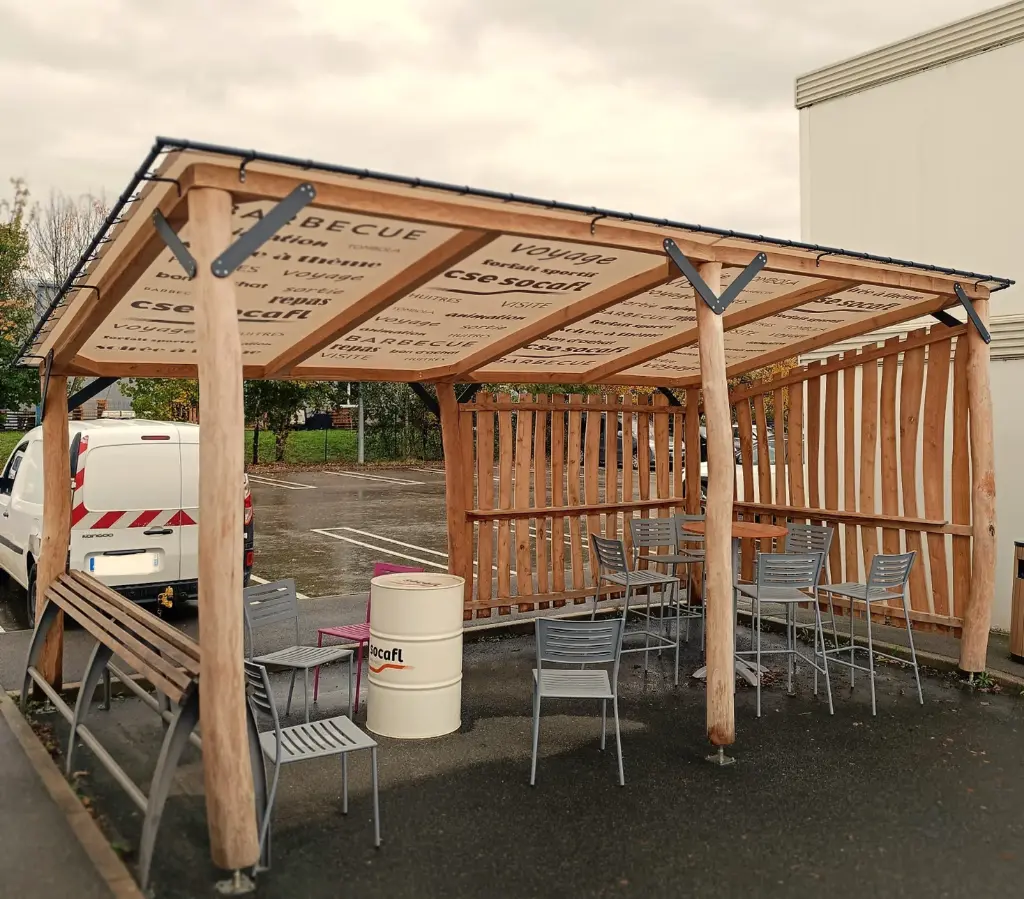 Kezia - Pergola naturelle