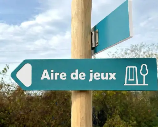 [SFB042] Flèche seule directionnelle en MULTIDURA personnalisable